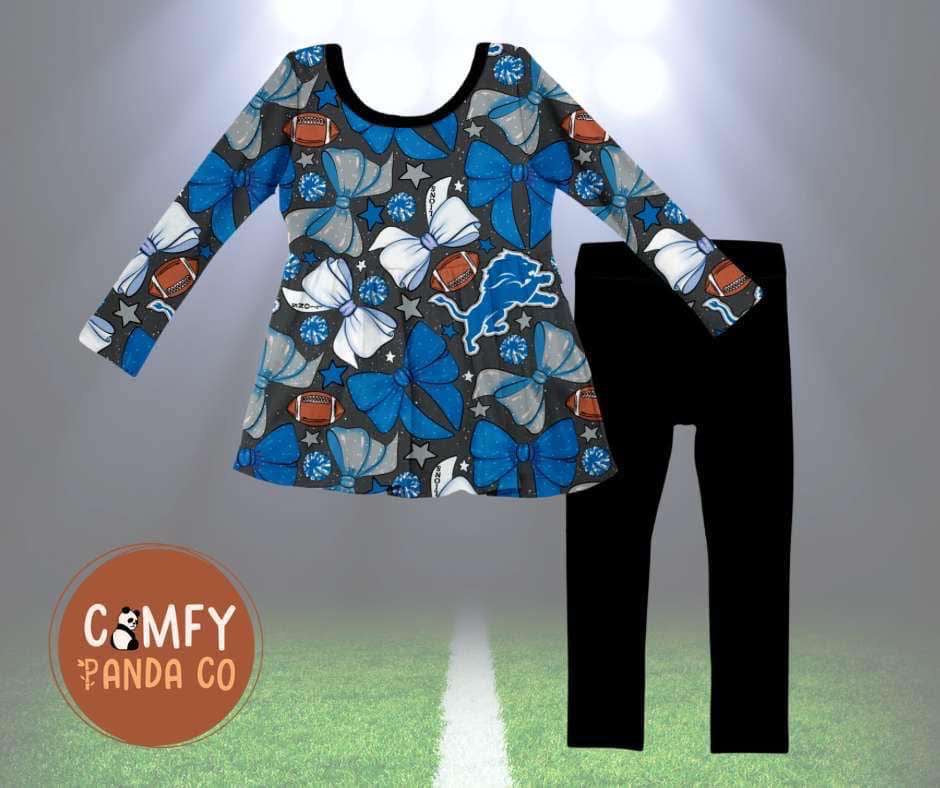 Peplum Top with Leggings