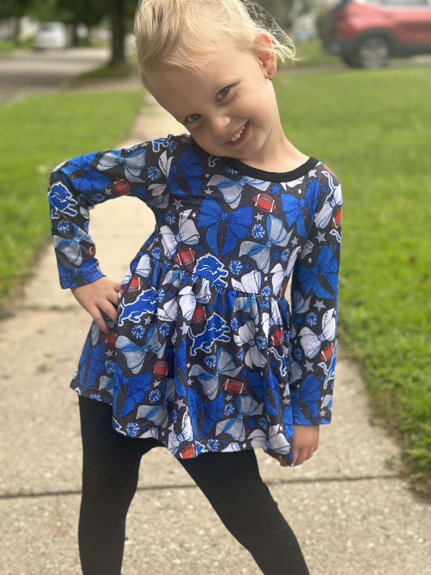 Peplum Top with Leggings