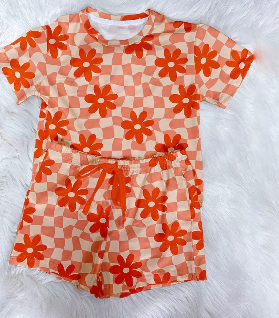 FLOWER POWER SHORT SET