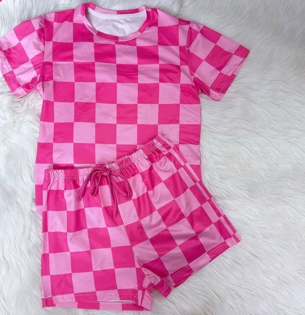 PINK CHECK