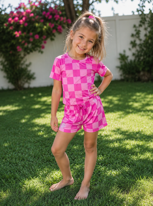 PINK CHECK