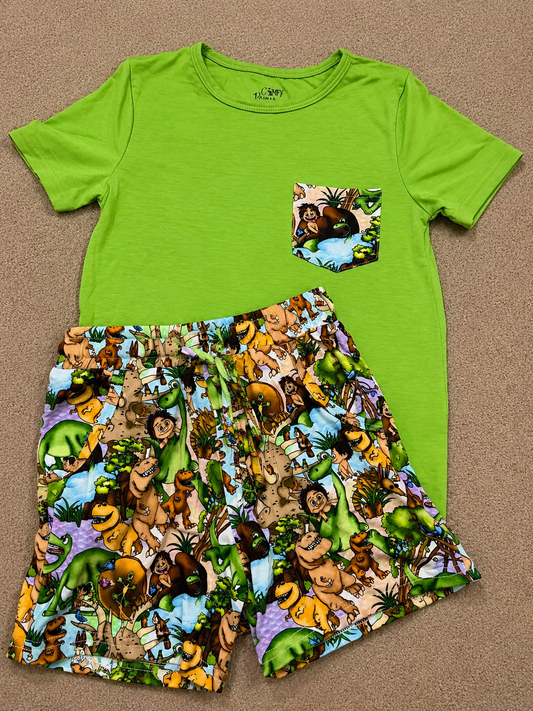 Good Dino pocket tee